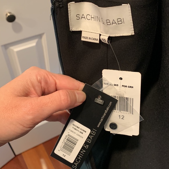 Sachin + Babi Emerald High Low Dress - Picture 9 of 14